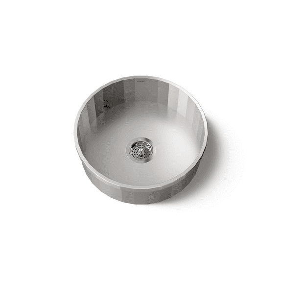 KOHLER 3674-NA Brinx Top-Mount Bar Sink, Stainless Steel