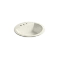 thumbnail image 1 of KOHLER K-2714-4-96 Bryant Round Self-Rimming Bathroom Sink with 4" Centers, Biscuit, 1 of 5