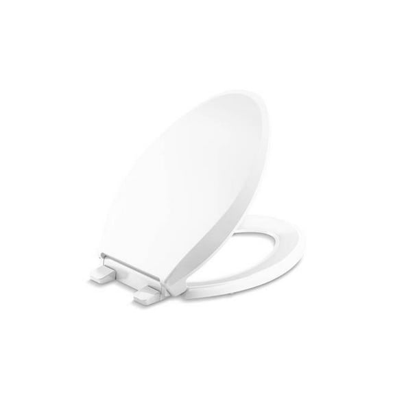 KOHLER Cachet ReadyLatch Quiet-Close Elongated Toilet Seat 4636-RL-0