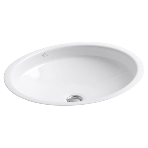 Open Box Kohler Canvas K2874 Undermount Bathroom Sink