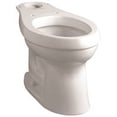 thumbnail image 1 of Kohler Cimarron Comfort Height Elongated Toilet Bowl With 12 In. Rough-In, White, 1 of 1