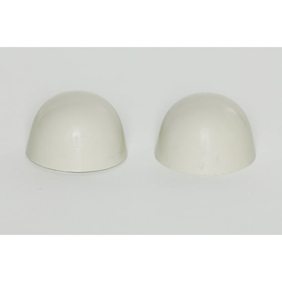 Plastic Toilet Bolt Caps to Match Kohler Parchment, Replacement for 1013092-40, Set of 2