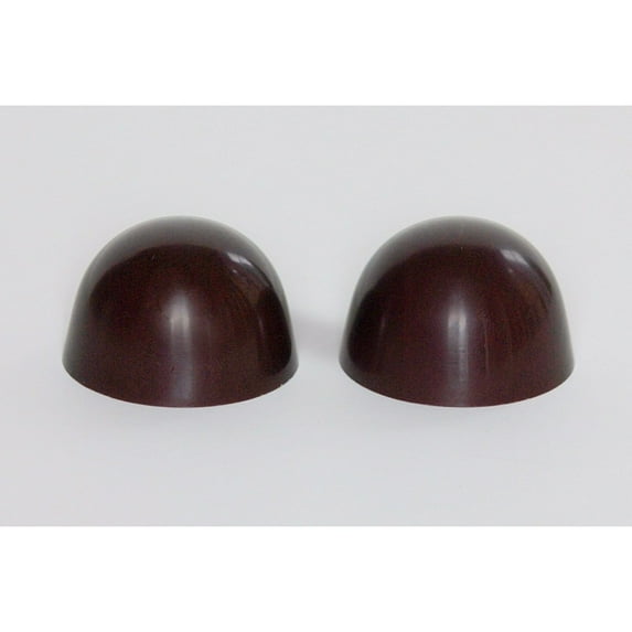 Kohler Color Replacement Plastic Toilet Bolt Caps - Set of 2 - Merlot