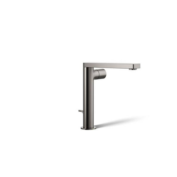 Kohler 73159-7-TT Tall Single-Handle Bathroom Sink Faucet, 1.2 GPM - Vibrant Titanium