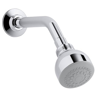 KOHLER Awaken G90 Single-Function Showerhead - Polished Chrome, Full Coverage Spray, MasterClean