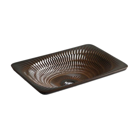 kohler 17916-rl derring carillon above-counter rectangular bathroom sink