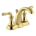 thumbnail image 1 of kohler k-393-n4-pb devonshire centerset lavatory faucet vibrant polished brass, 1 of 2
