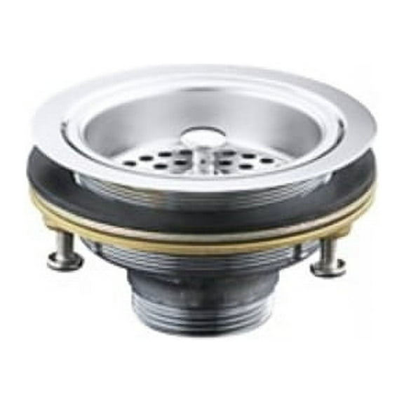 Kohler Duostrainer Brass Sink Strainer - Polished Chrome - Multicolor