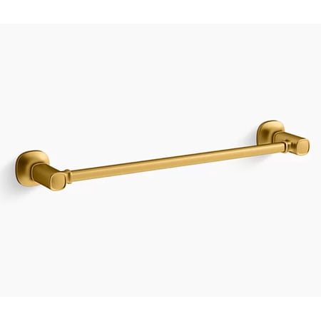 Kohler Ealing® 18" Towel Bar R31066-2MB Vibrant Brushed Moderne Brass