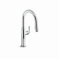 thumbnail image 1 of Kohler  Edalyn by Studio McGee Pull-Down Kitchen Sink Faucet with Three-Function Spray Head - Polished Chrome, 1 of 1