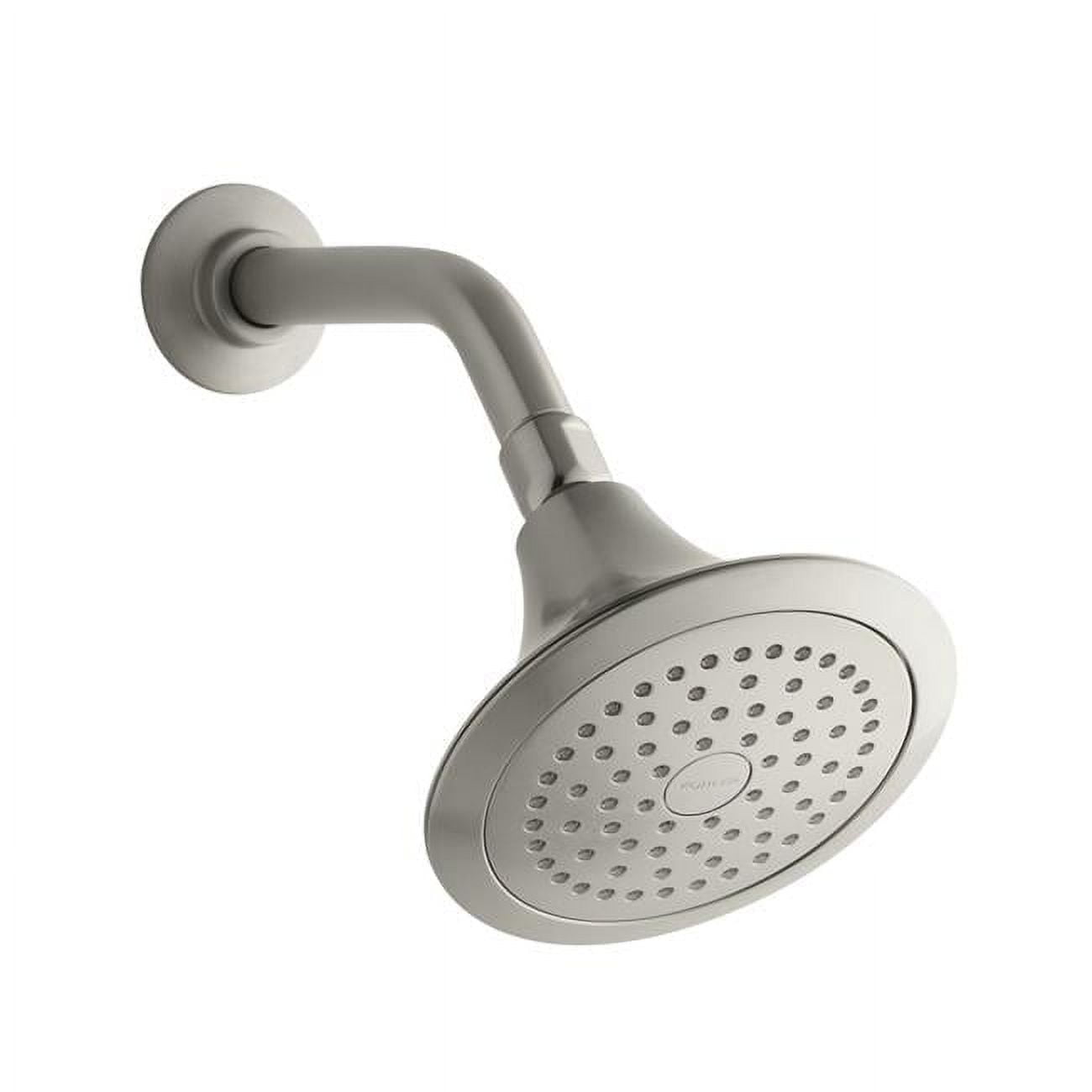 Kohler Brushed Nickel Wall Mounted Single-Function Showerhead