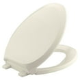thumbnail image 1 of Kohler French Curve Quiet-Close with Grip-Tight Elongated Toilet Seat, 1 of 2