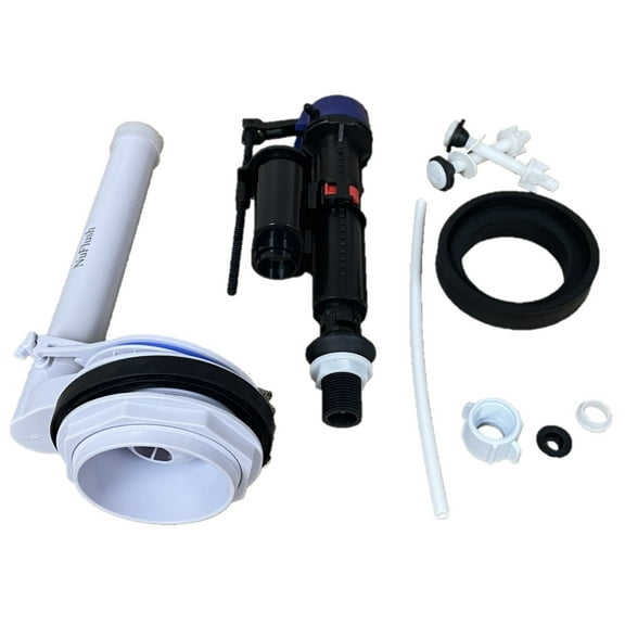 Kohler Fully Adjustable Flush Valve & Fill Valve Toilet Repair Kit for 3.1 inch Two Piece Toilets