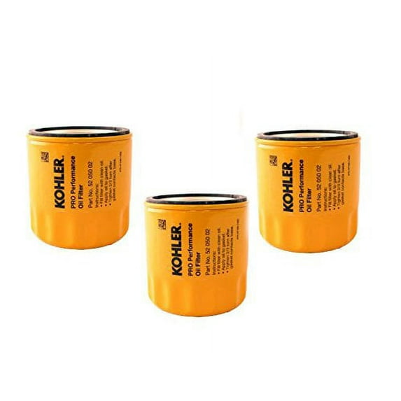 Kohler Genuine OEM Replacement Filter - 52 050 02-S-3PK