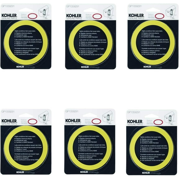 Kohler Canister Seal Replacement Gp1059291 - Durable Replacement Seal - 6 Pack