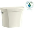 thumbnail image 1 of KOHLER K-4458-96 Wellworth Dual-Flush Tank, Biscuit, 1 of 3