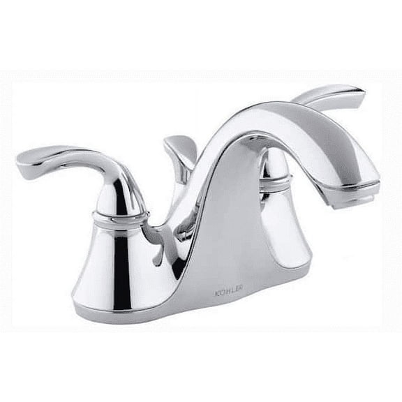 Kohler K-10270-4 Forte Centerset Bathroom Sink Faucet - Chrome