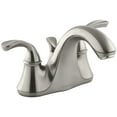 thumbnail image 1 of Kohler  Forte Sculpted Lever Handles Centerset Bathroom Sink Faucet, 1 of 7