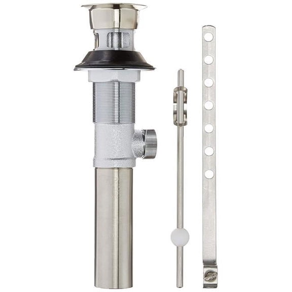 Kohler K-1035350-BN Premier Drain with Overflow, Vibrant Brushed Nickel