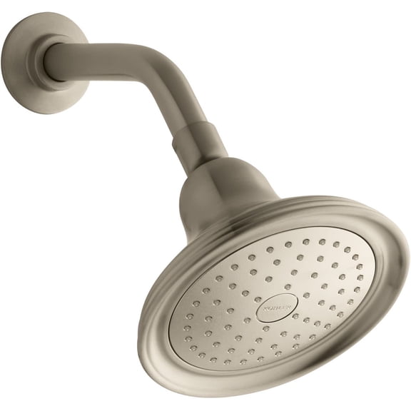 kohler k-10391-ak-bv 5-15/16" 1-function showerhead 2.5 gpm bronze