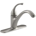 thumbnail image 1 of Kohler K-10411 Forte Single Handle Kitchen Faucet - Stainless, 1 of 2