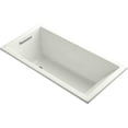thumbnail image 1 of Kohler K-1121 Underscore Collection 60" Drop In Deep Soaker Bath Tub - Dune, 1 of 5