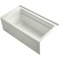 thumbnail image 1 of Kohler K-1123-Ra Archer Collection 60" Three Wall Alcove Soaker Bath Tub - Dune, 1 of 4