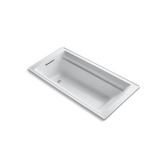 Kohler K-1125 Archer Collection 72" Drop In Soaker Bath Tub - White