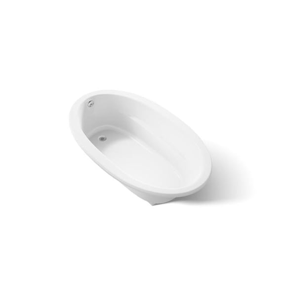 Kohler 1165-0 72 x 42 in. Sunward Drop-In Bath - White