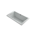 thumbnail image 1 of Kohler 1173-GH-95 66 x 36 in. Underscore Drop-In Heated Bubblemassage Air Bath - Ice Gray, 1 of 7
