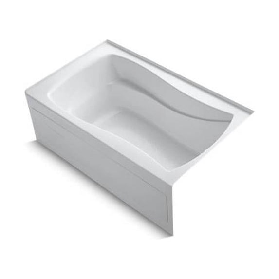 Kohler 5 ft. 60 x 36 in. Mariposa Alcove Bath with Integral Apron & Flange & Right-Hand Drain