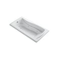 thumbnail image 1 of Kohler 1257-HB-0 72 x 36 in. Mariposa Drop-In Whirlpool Bath with End Custom Drain Pump Location & Heater - White, 1 of 3
