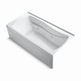 thumbnail image 1 of Kohler 1257-HR-0 72 x 36 in. Mariposa Alcove Whirlpool Bath Right Drain - White, 1 of 3