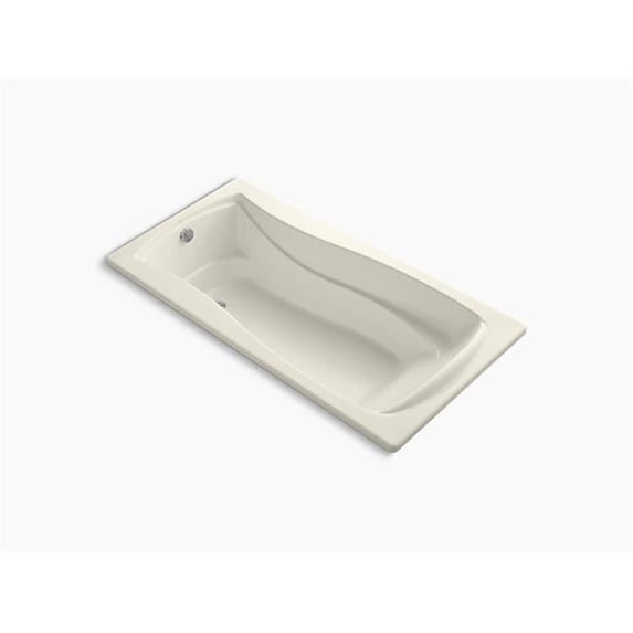 Kohler 72 x 36 in. Mariposa Drop-in Commercial Bath with Reversible Drain, Biscuit