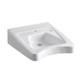 thumbnail image 1 of Kohler K-12638-R Morningside 20" Wall Mounted Bathroom Sink - White, 1 of 1