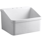 Kohler K-12794 Hollister Utility Sink - White