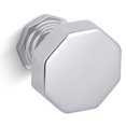 thumbnail image 1 of Kohler K-13126-CP Pinstripe Polished Chrome Drawer Knob, 1 of 2