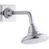 thumbnail image 1 of Kohler K-13137-Ak Pinstripe 2.5 GPM Single Function Shower Head - Chrome, 1 of 5