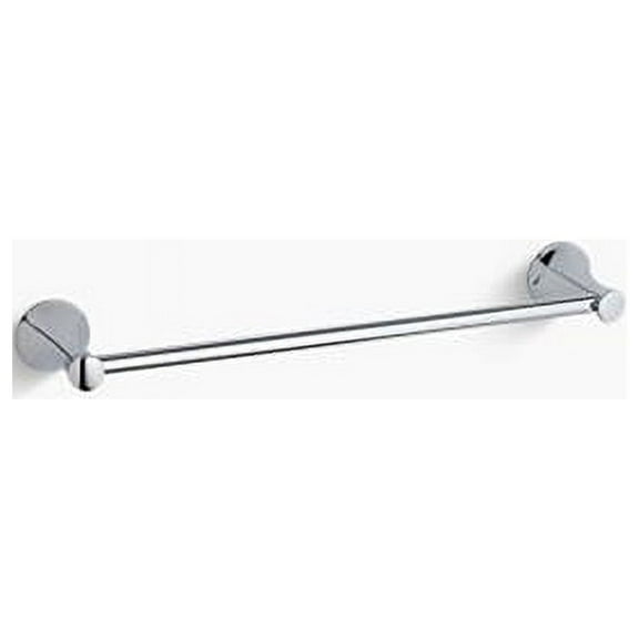 Kohler K-13430-CP 18 in. Coralais Towel Bar - Polished Chrome