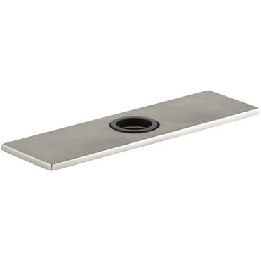 Kohler K-13479-B Optional 8" Squared Escutcheon Plate For Insight Faucet - Chrome