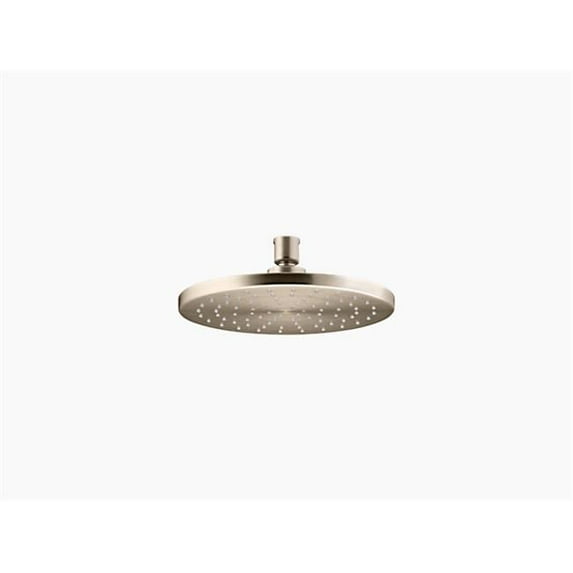 Kohler K-13688 Contemporary Round 2.5 GPM Single Function Rain Shower Head - Bronze