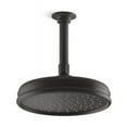 thumbnail image 1 of Kohler K-13692 2.5 GPM Single Function Rain Shower Head - Black, 1 of 7