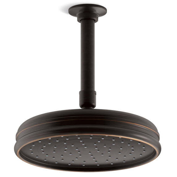 Kohler K-13692 2.5 GPM Single Function Rain Shower Head - Bronze