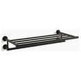 thumbnail image 1 of Kohler K-14381-BL 24 in. Purist Hotelier with Towel Bar, Matte Black, 1 of 3