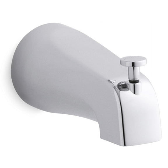 Kohler K-15136-S Classic Diverter Bath Spout - Chrome