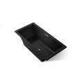 thumbnail image 1 of Kohler 1834-7 72 x 36 in. Underscore Drop-In Bath - Black, 1 of 3