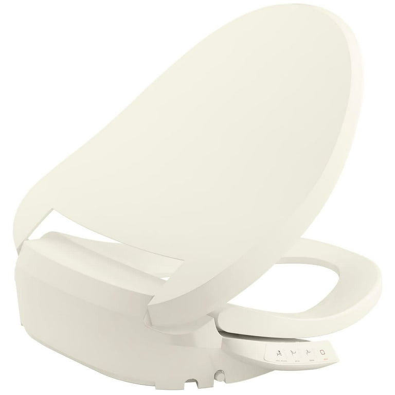 KOHLER C3-050 White Elongated Slow-Close Heated Bidet Toilet Seat KOHLER C3-050 White Elongated Slow-Close Heated Bidet Toilet Seat
