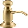 thumbnail image 1 of Kohler K-1894-C Traditional 16 Ounce Brass Soap / Lotion Dispenser - Vibrant Brushed, 1 of 6