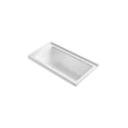 thumbnail image 1 of Kohler 1947-GHRF-0 60 x 30 in. Archer Alcove Heated Bubblemassage Air Bath Right Drain - White, 1 of 7