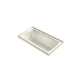 thumbnail image 1 of Kohler 1947-L-96 60 x 30 in. Archer Alcove Whirlpool Left Bath Drain - Biscuit, 1 of 3